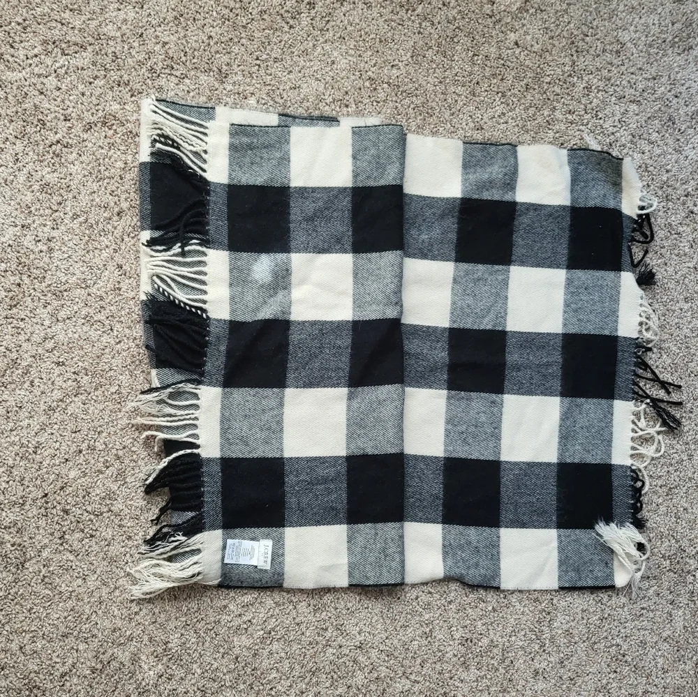 Like new JCrew plaid scarf/wrap